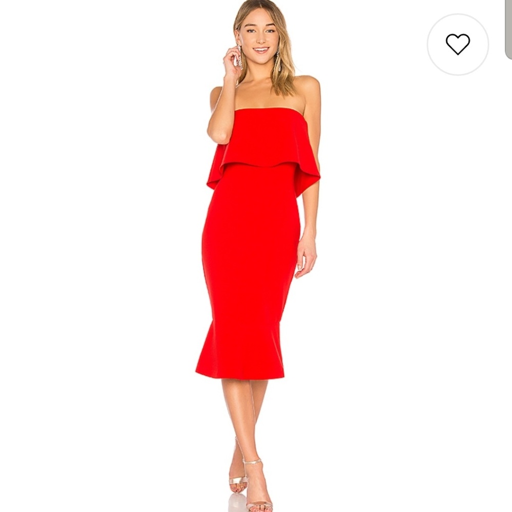 Revolve Red dress